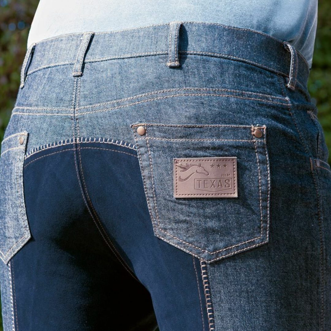 HKM Texas Nouvelle culotte à fond intégral pour hommes