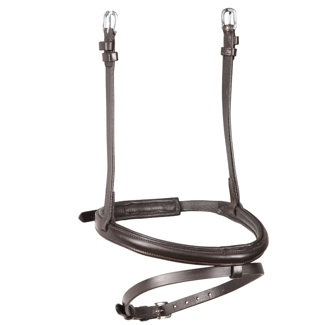 Shires Velociti RAPIDA Raised Flash Noseband #colour_havana