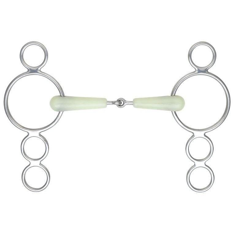 Shires Equikind Three Ring Jointed Dutch Gag