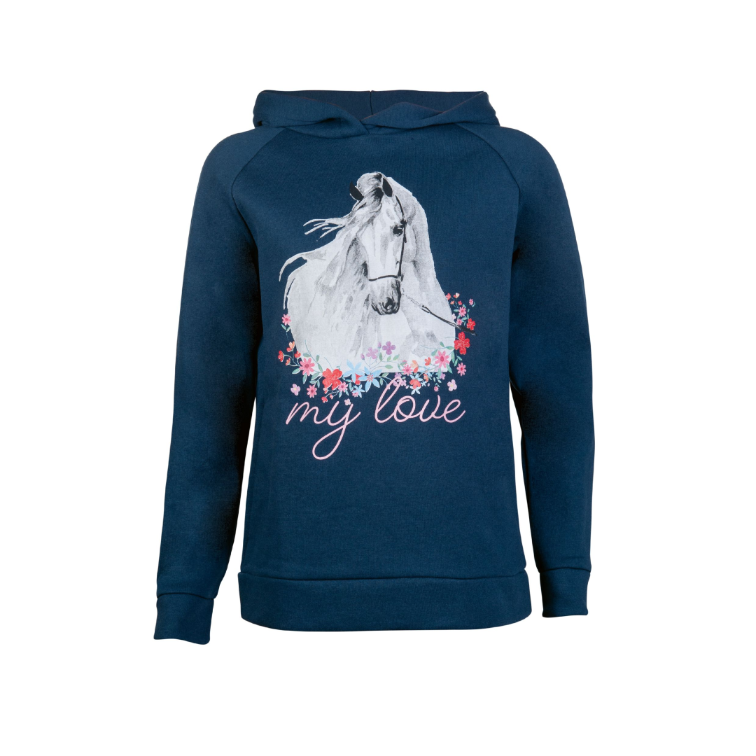 HKM Horse Spirit Hoody #colour_deep-blue