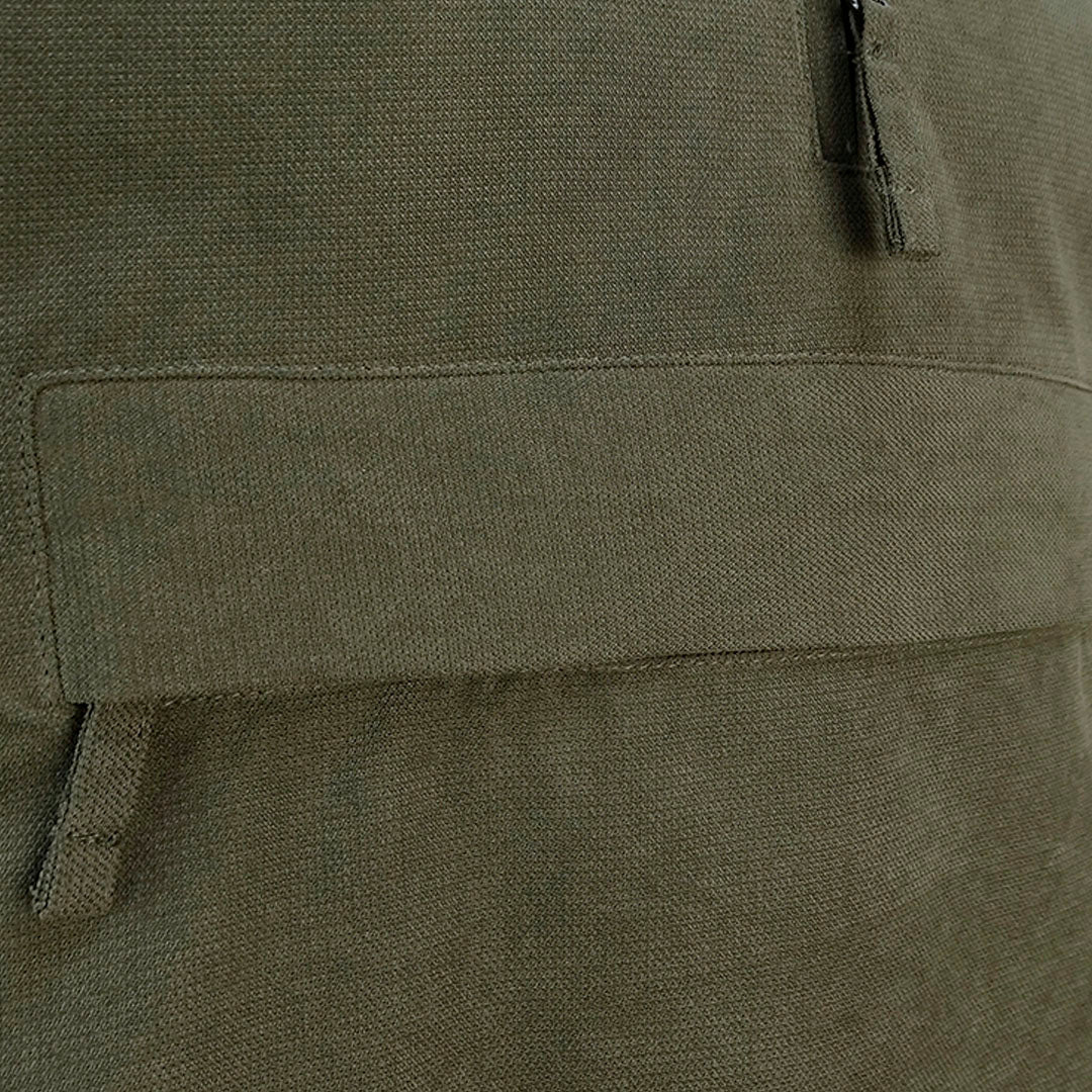 Hoggs of Fife Struther Men's Waterproof Field Smock #colour_dark-green