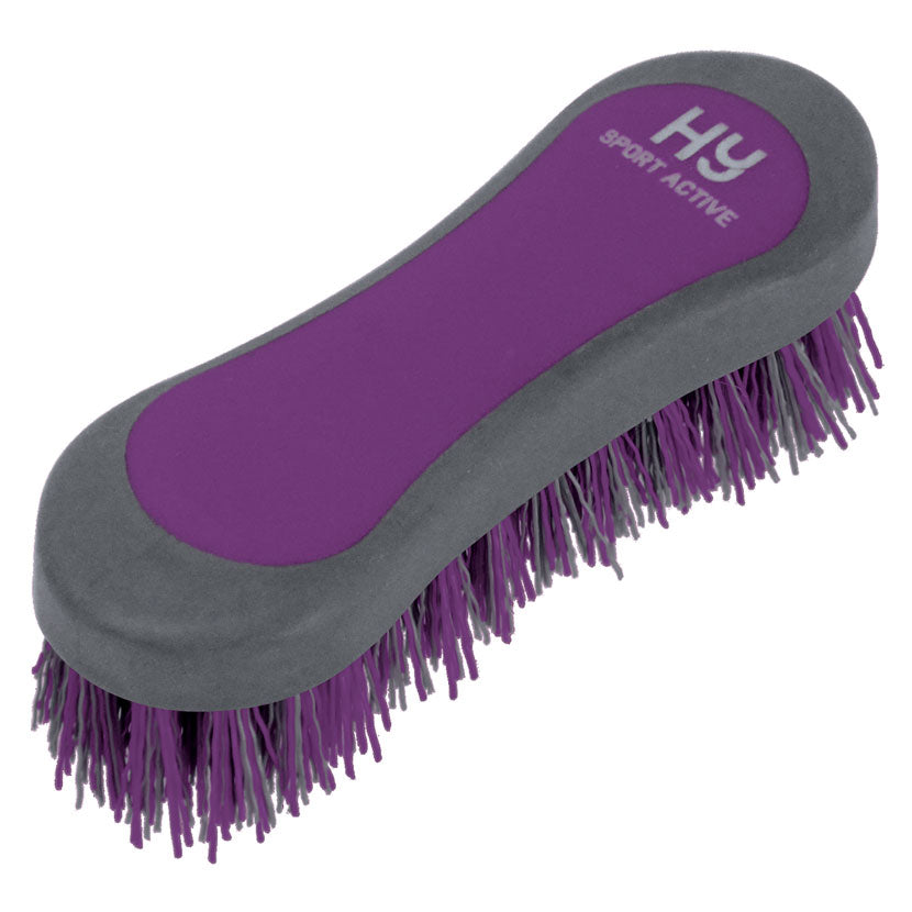 Hy Sport Active Hoof Brush #colour_amethyst-purple