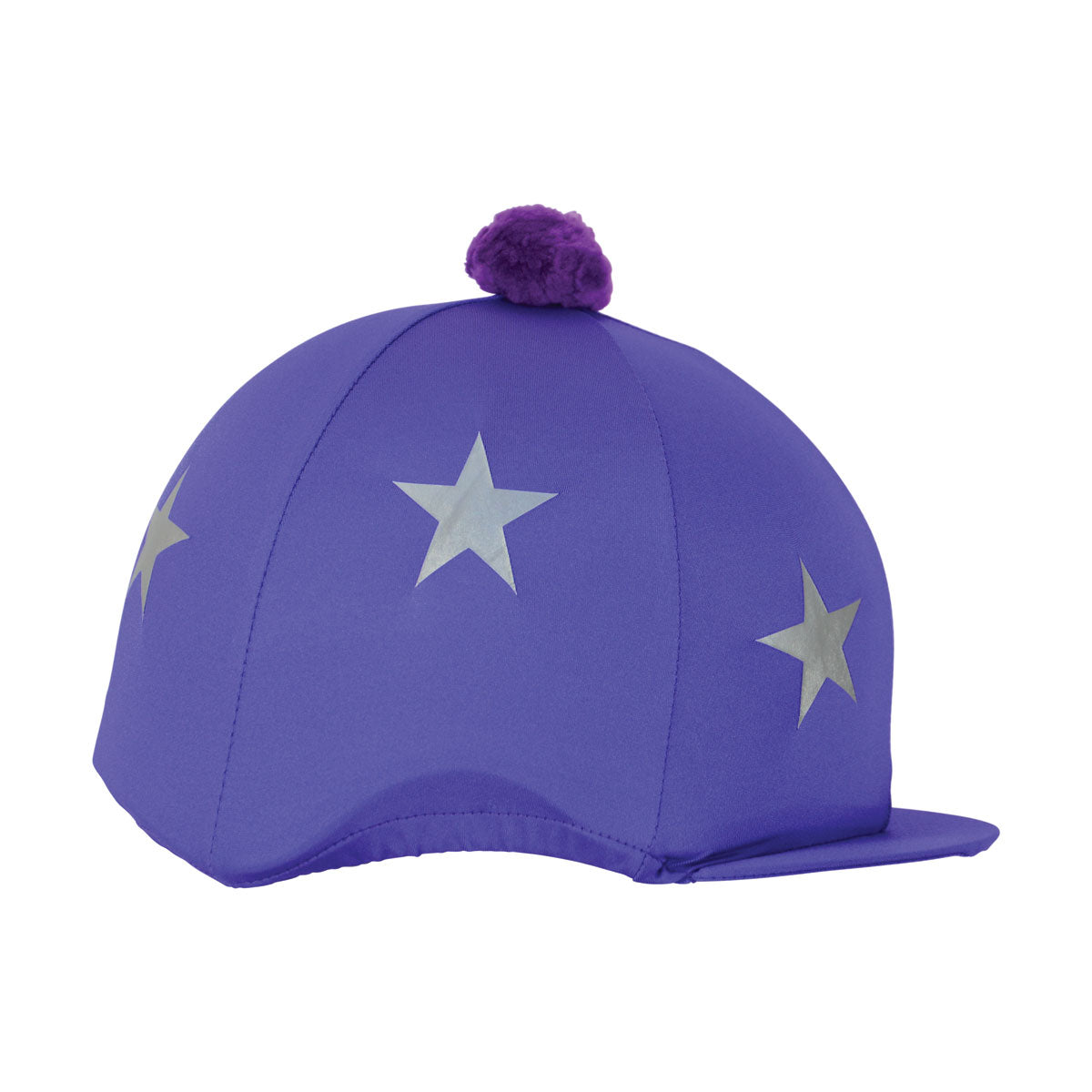 Housse de chapeau à pompon imprimé étoiles HyFASHION
