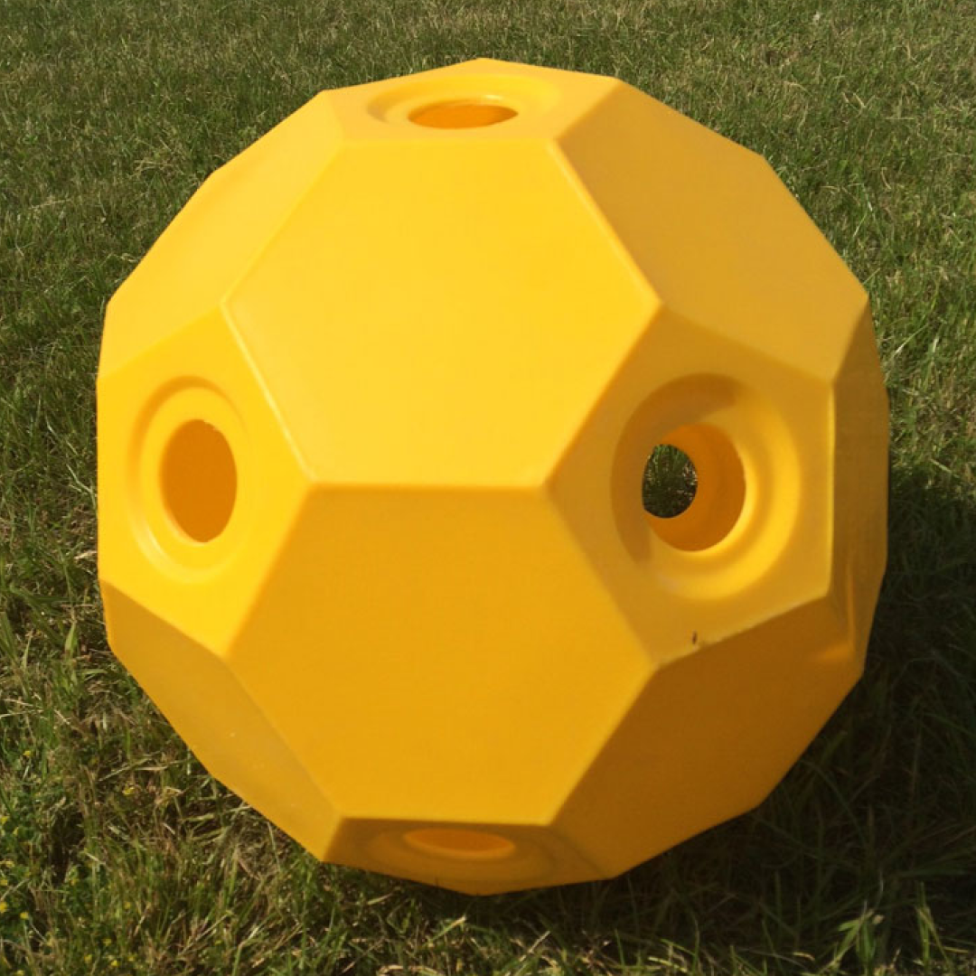 Parallax Plastics Small Holed Hay Play#colour_yellow