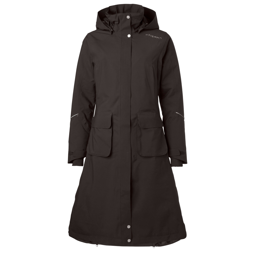 Stierna Chocolate Nova Rain Coat #colour_chocolate