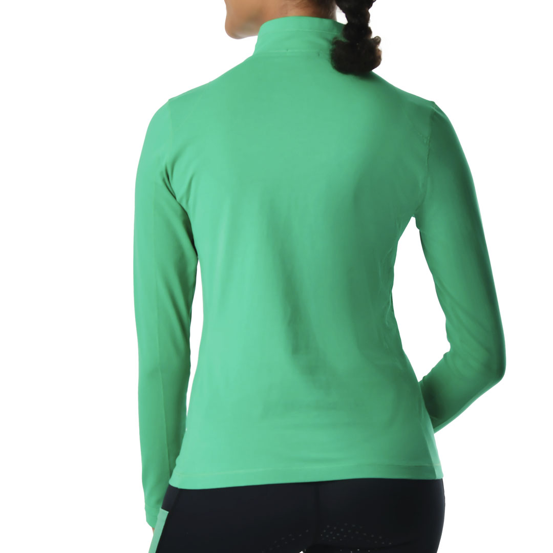 Dublin Giana Long Sleeve Ladies Base Layer #colour_emerald