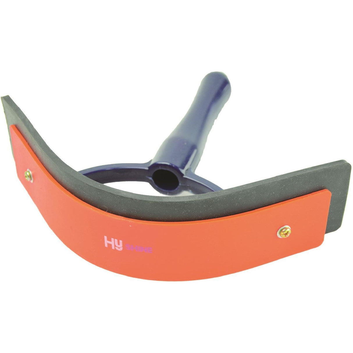 HySHINE Pro Groom Sweat Scraper #colour_navy-orange
