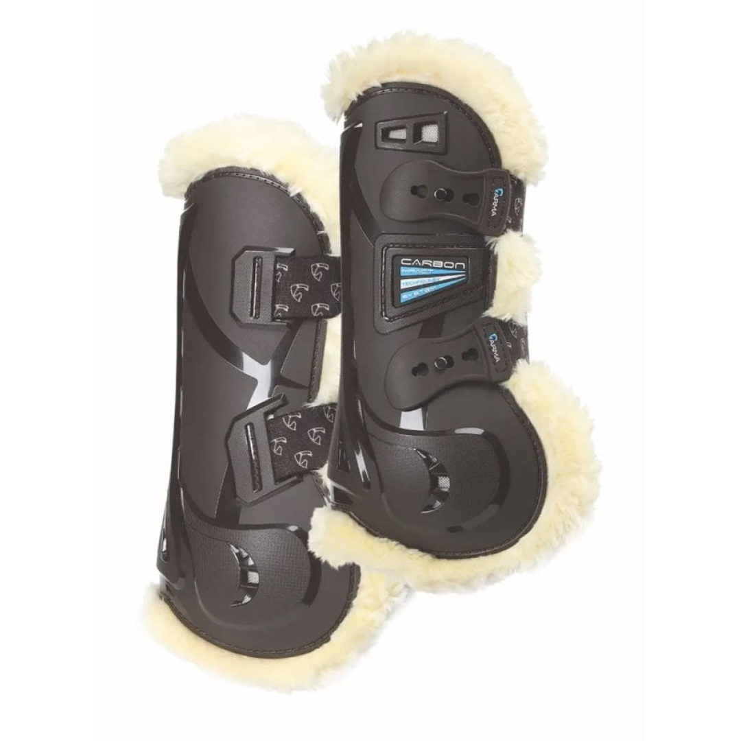 Shires ARMA Carbon SupaFleece Tendon Boots #colour_brown