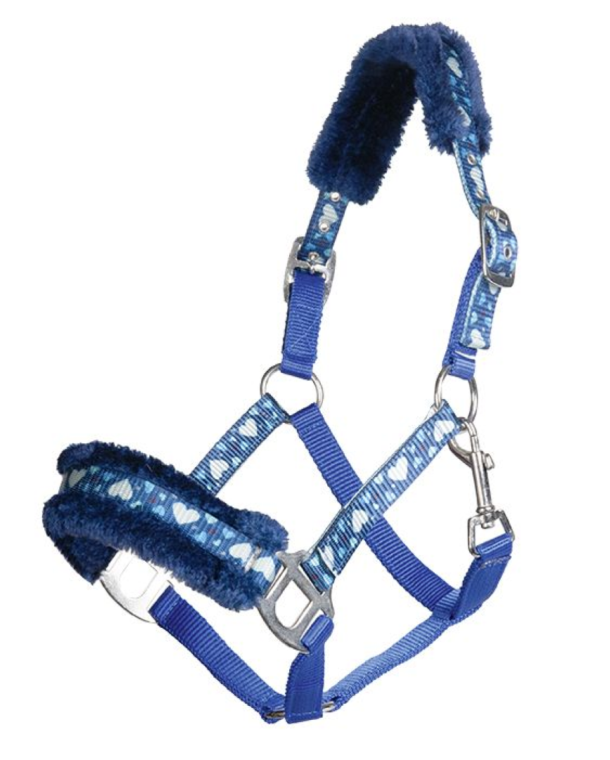 HKM Heart Head collar #colour_blue