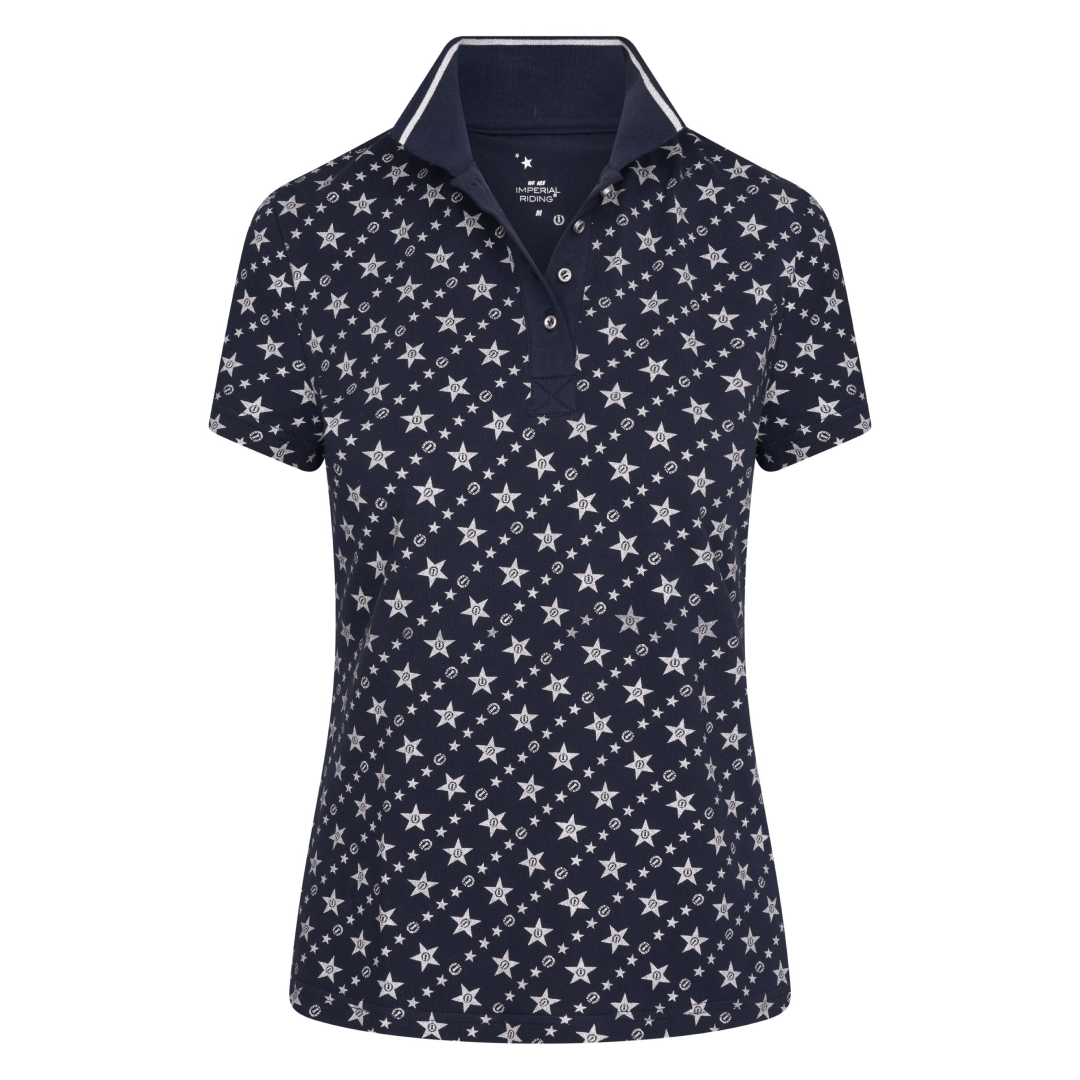 Imperial Riding Bobby Star Polo Shirt #colour_navy