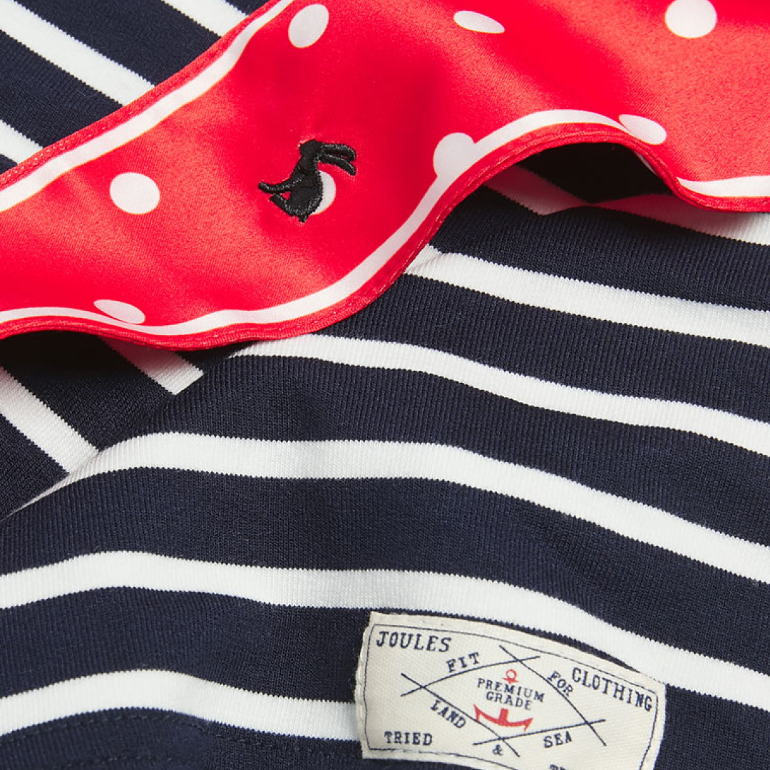 Joules Harbor Oberteil und Halstuch-Set