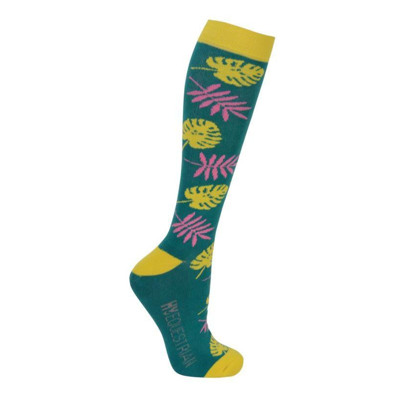 Hy Equestrian Tropical Vibes Socks