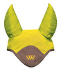 Woof Wear Ergonomic Hi Viz Fly Veil #colour_yellow