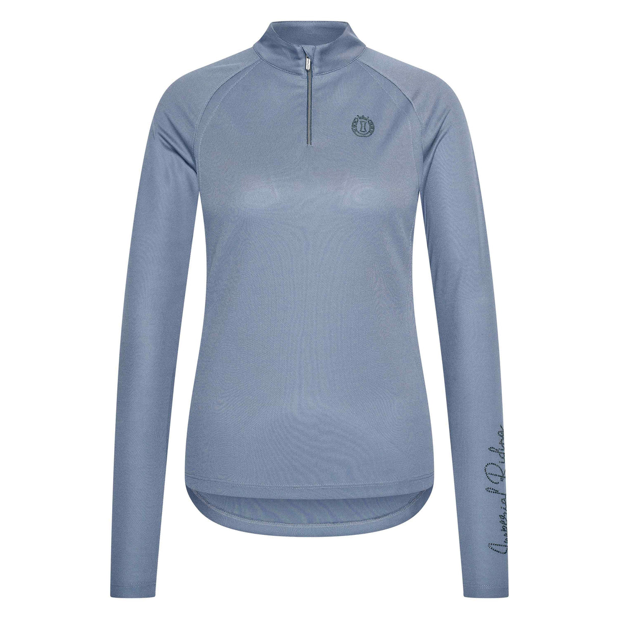 Imperial Riding Children's Parla Tech Top #colour_moonstone