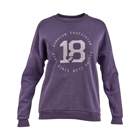 Shires Aubrion Ladies Serene Sweatshirt #colour_purple