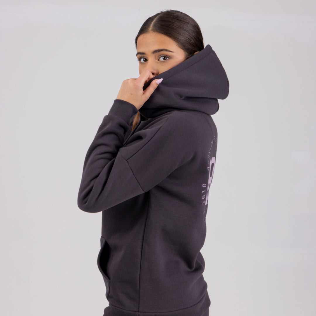 Shires Aubrion Ladies Serene Hoodie #colour_charcoal