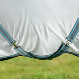 WeatherBeeta ComFiTec Essential Mesh II Combo Neck Fly Rug #colour_whirte-grey-bright-blue