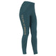 Shires Aubrion Ladies Team Riding Tights #colour_green