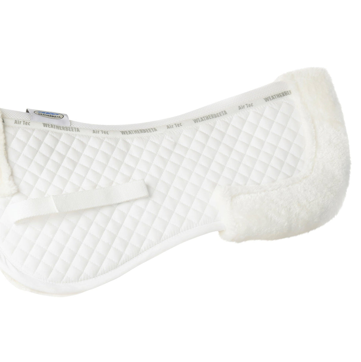 Weatherbeeta Prime Comfy Fleece Half Pad #colour_white