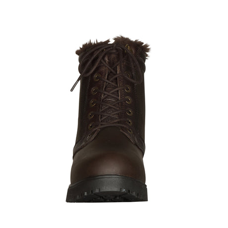 Shires Moretta Varese Lace Country Boots #colour_brown