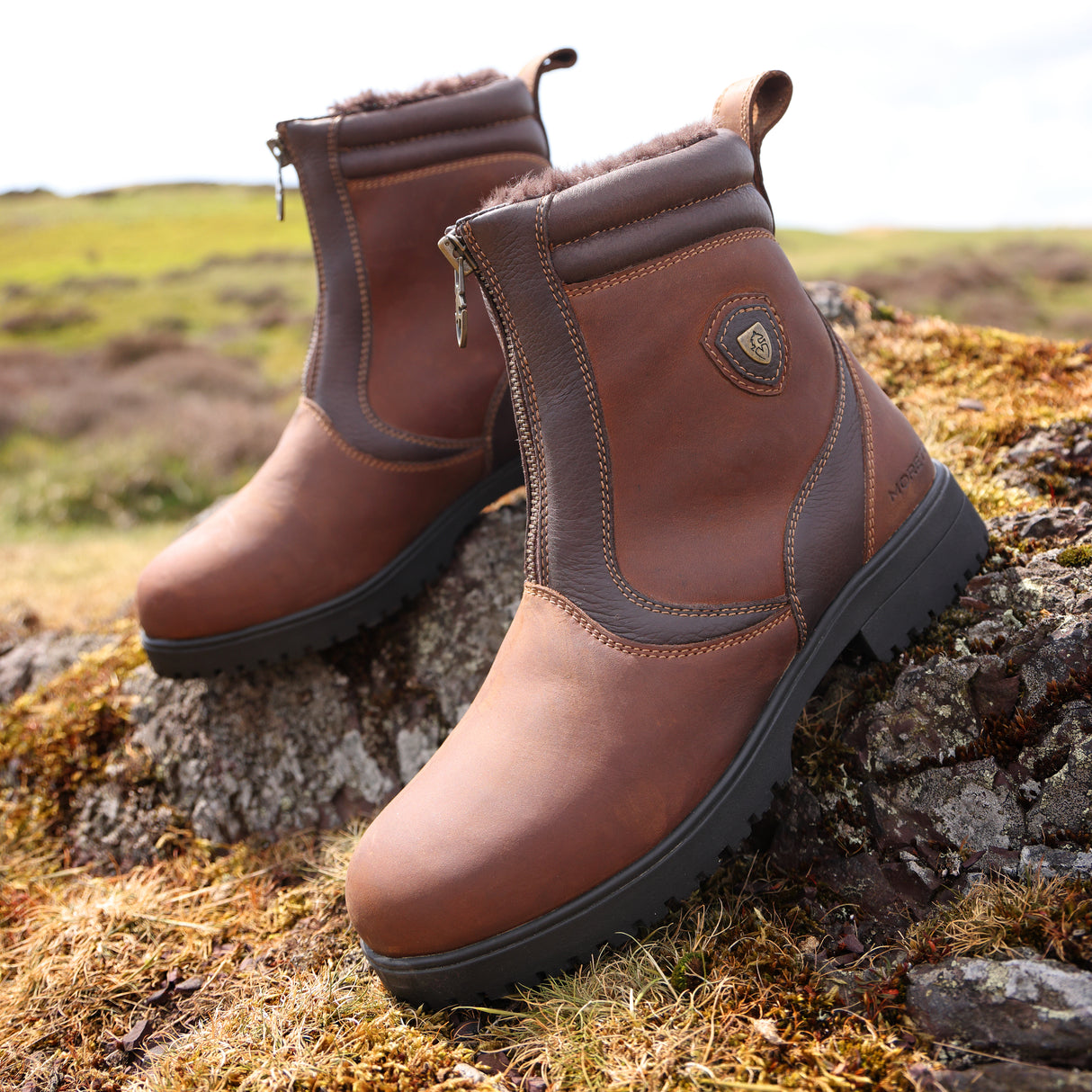 Bottes de campagne Shires Moretta Atri Zip