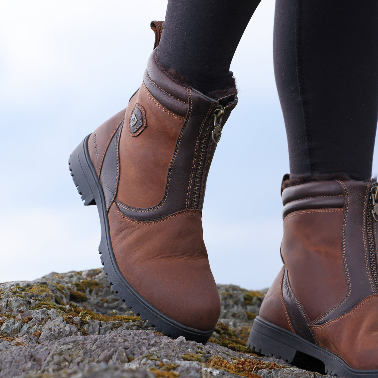 Bottes de campagne Shires Moretta Atri Zip