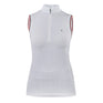 Shires Aubrion Arcaster Ladies Sleeveless Show Shirt #colour_pink-pinstripe