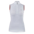 Shires Aubrion Arcaster Ladies Sleeveless Show Shirt #colour_white