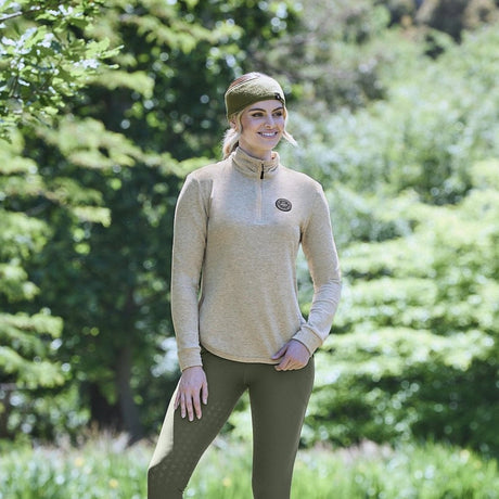 Weatherbeeta Ladies London Layer Long Sleeve Top #colour_irish-cream