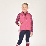 Dublin Kids Patrice Everyday Puffer Vest #colour_red-violet