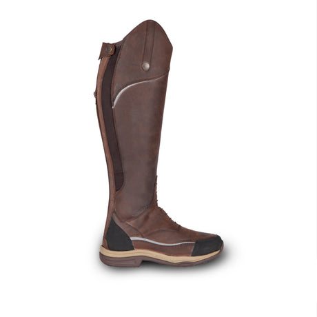 Shires Moretta Voltana Standard Children's Long XGRIP Boots #colour_brown