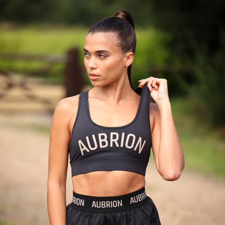 Shires Aubrion Ladies React Power Sports Bra #colour_shadow