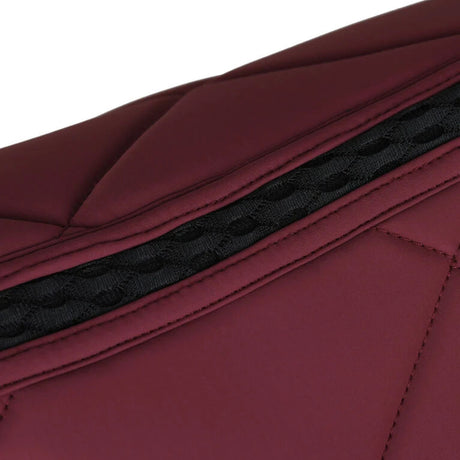 Weatherbeeta Softshell Pro 3D Air-Tec Dressage Saddle Pad #colour_burgundy