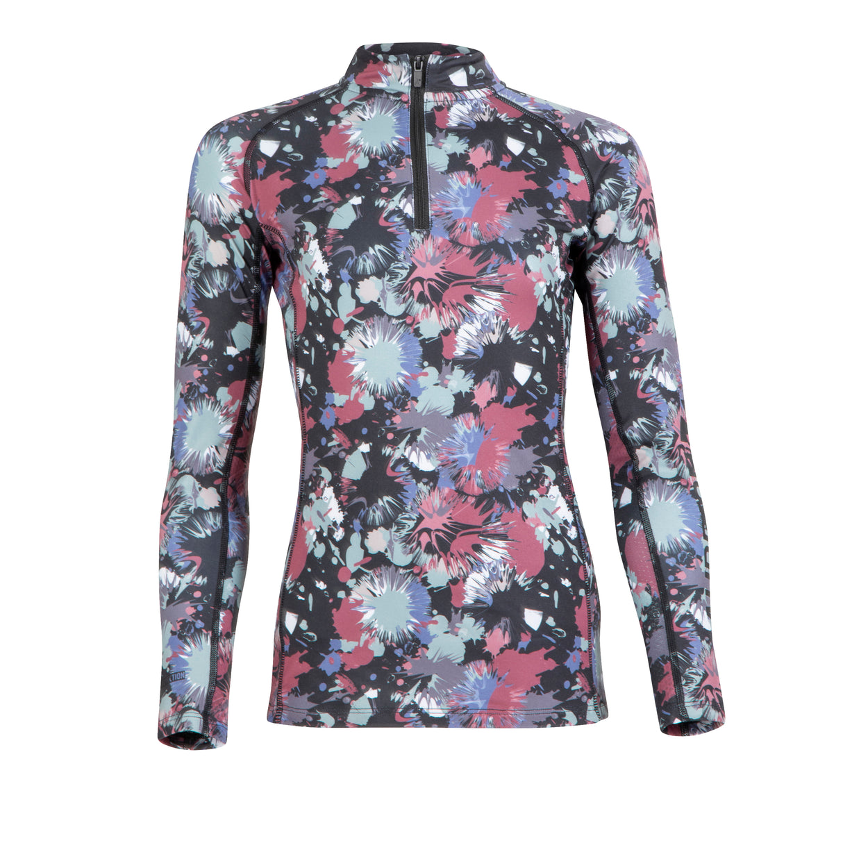 Shires Aubrion Young Rider React Long Sleeve Base Layer #colour_abstract