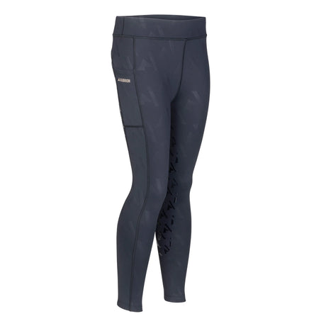 Shires Aubrion Young Rider React Winter Riding Tights #colour_shadow