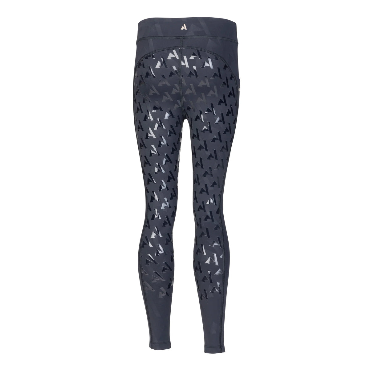 Shires Aubrion Young Rider React Winter Riding Tights #colour_shadow