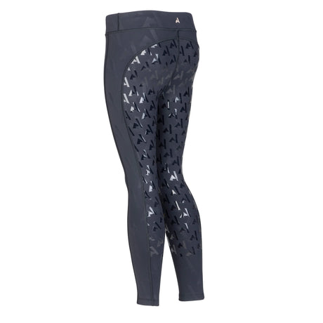 Shires Aubrion Young Rider React Winter Riding Tights #colour_shadow