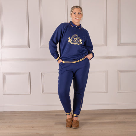 Shires Aubrion Ladies Team Sweatshirt #colour_midnight