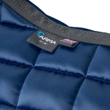 Shires ARMA Eltar Satin Jump Saddlecloth #colour_navy