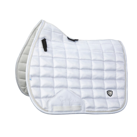 Shires ARMA Eltar Satin Saddlecloth #colour_white