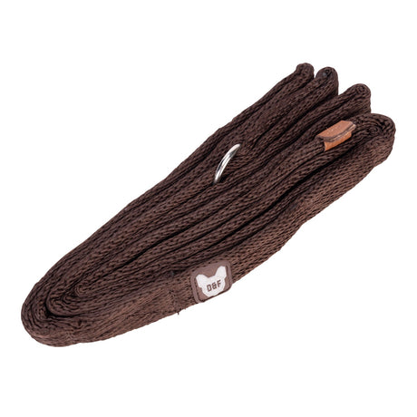 Shires Digby & Fox Cushion Web Slip Lead #colour_brown
