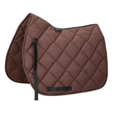 Shires ARMA Quilted Saddlecloth #colour_brown