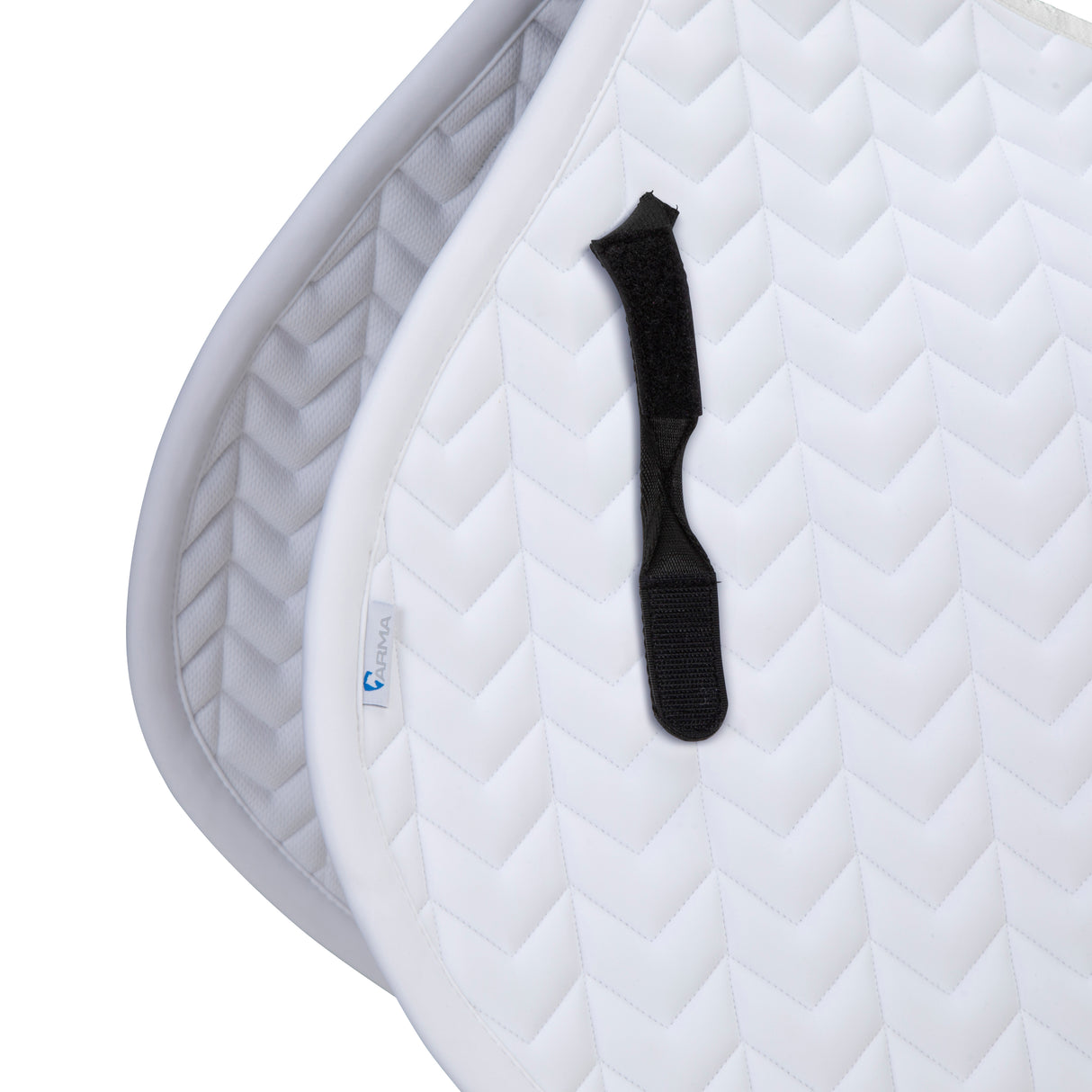 Shires ARMA Elegance 3.0 Jump Saddlecloth #colour_white