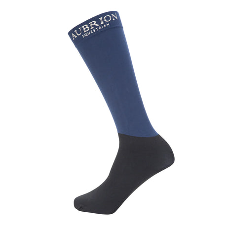 Shires Aubrion Equestrian Socks -Young Rider #colour_midnight