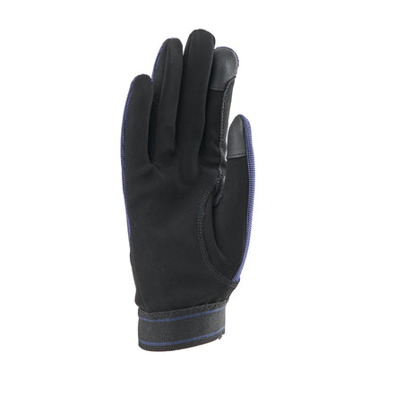 Shires Aubrion Stratos Children's Riding Gloves #colour_navy