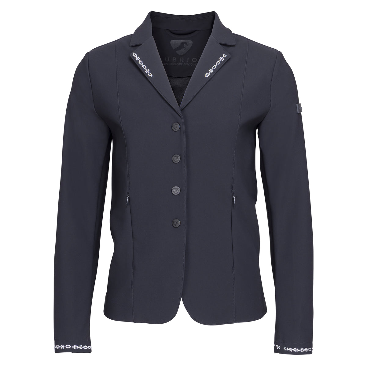 Shires Aubrion Children's Optima-LX Show Jacket #colour_black