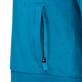 Shires Aubrion React Quarter Zip Sweater - Young Rider #colour_kingfisher