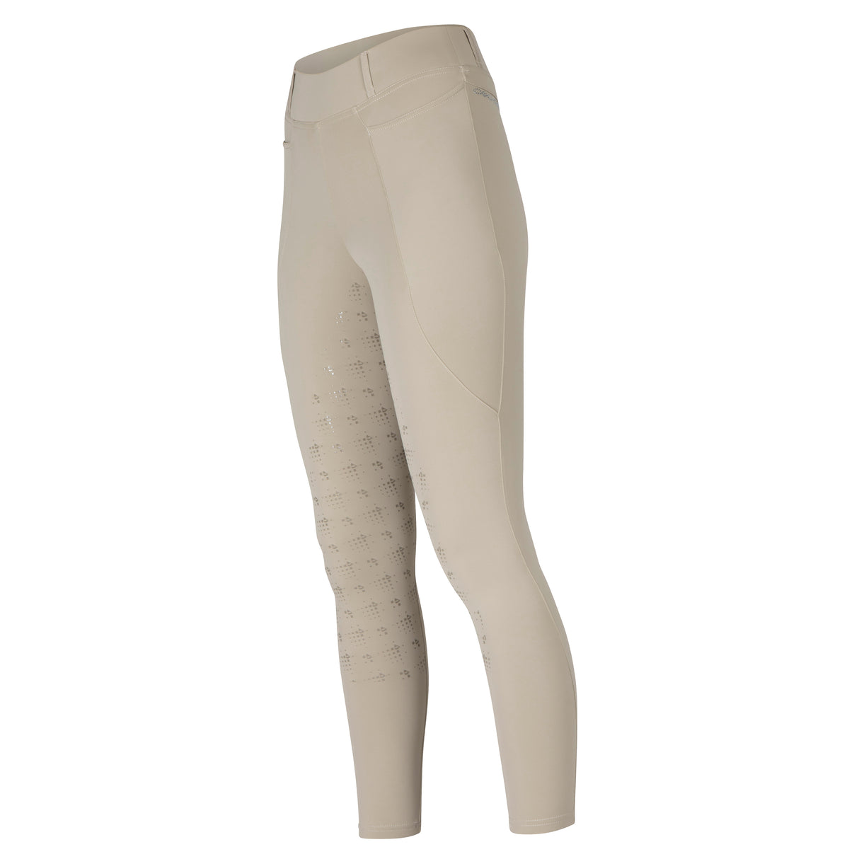 Shires Aubrion Optima LX Riding Tights #colour_beige