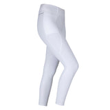 Shires Aubrion Optima LX Riding Tights #colour_white