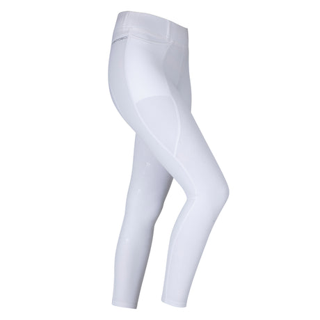 Shires Aubrion Optima LX Riding Tights #colour_white